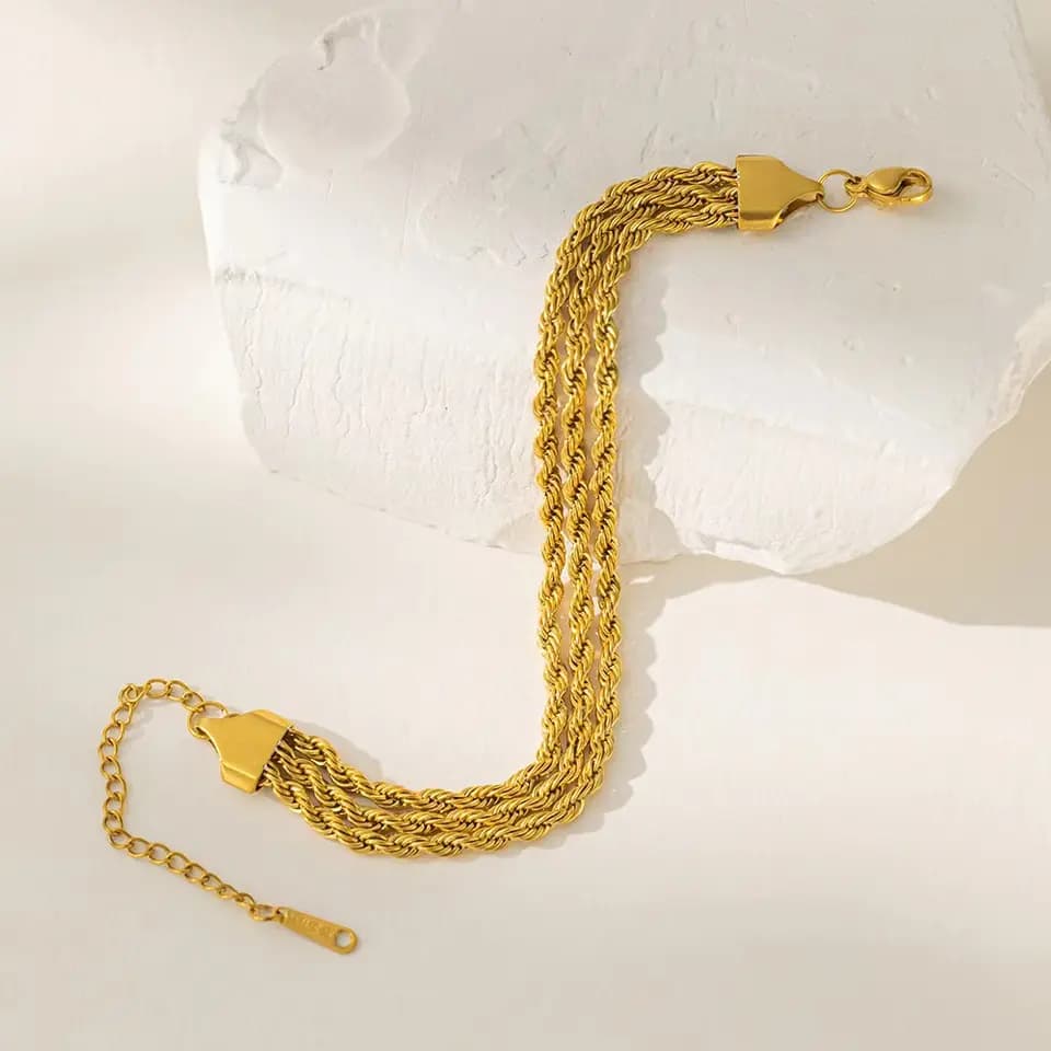 Three Layer Rope chain Bracelet
