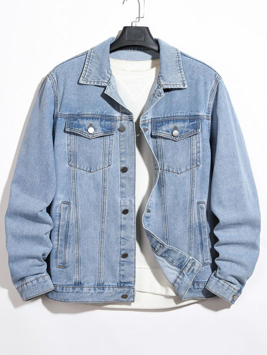 Sky Blue Denim Jacket