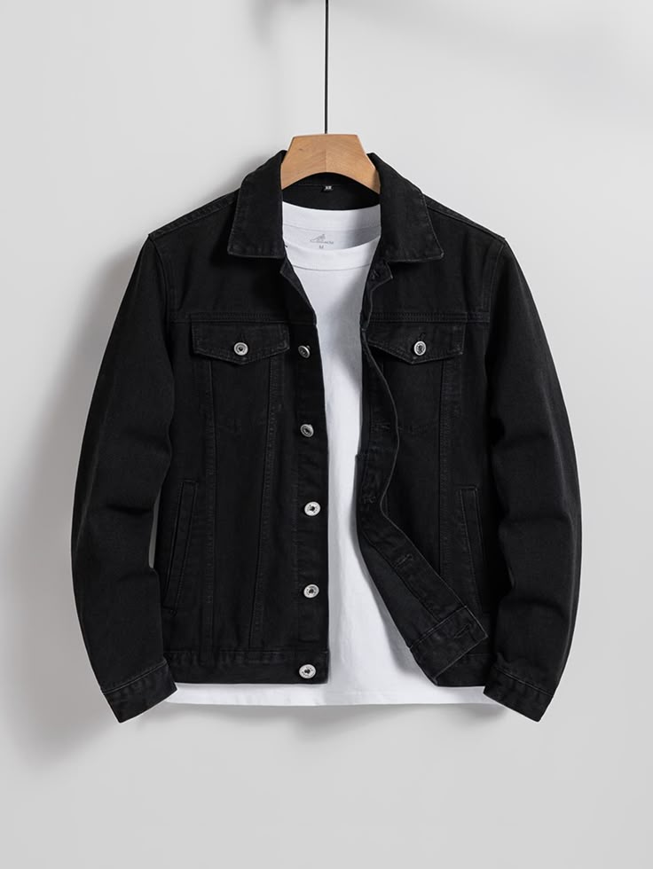 Black Denim Jacket