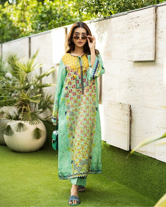 Shiza 2pc Silky Lawn