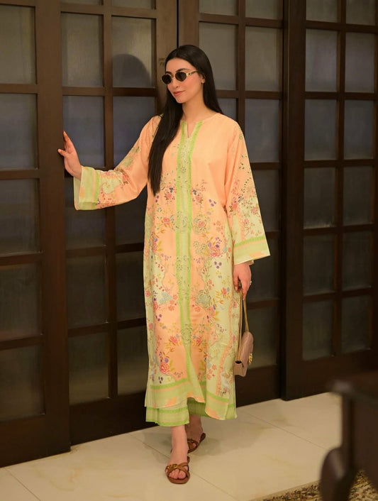 Khizra 2pc Silky Lawn
