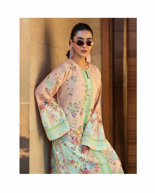 Khizra  2pc Silky Lawn