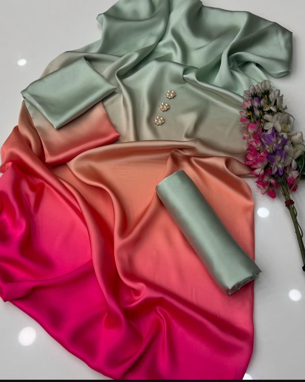Floral Digital printed