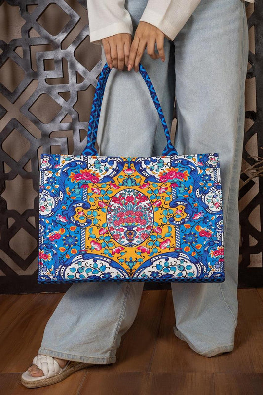 ZELLBURRY CANVAS HAND BAGS