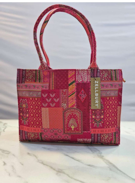 ZELLBURRY CANVAS HAND BAGS