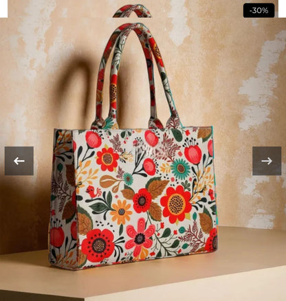 ZELLBURRY CANVAS HAND BAGS