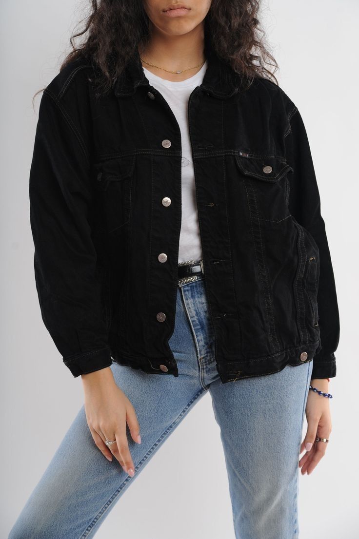 Black Denim Jacket