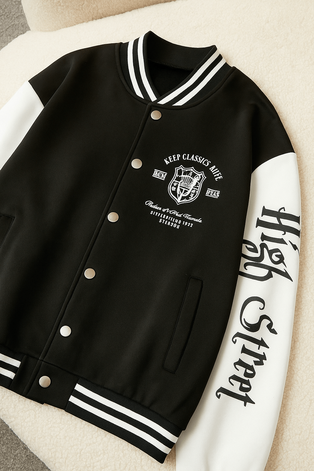 High Street Varsity Jacket Unisex