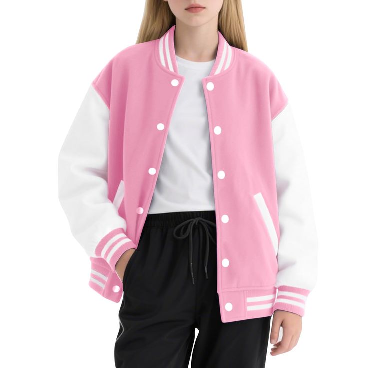 Plain Varsity Jacket