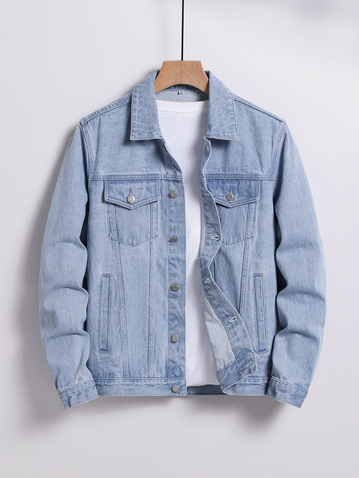 Sky Blue Denim Jacket